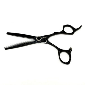Professional Kashi Shears Set, Hair Cutting (B-3360), and Thinning Shears (B-3330T) Japanese Stainless Steel, Black Color