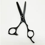 Load image into Gallery viewer, Professional Kashi Shears Set, Hair Cutting (B-3360), and Thinning Shears (B-3330T) Japanese Stainless Steel, Black Color,
