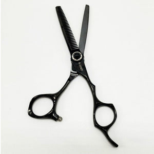 Professional Kashi Shears Set, Hair Cutting (B-3360), and Thinning Shears (B-3330T) Japanese Stainless Steel, Black Color,