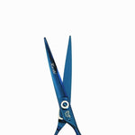 Load image into Gallery viewer, Kashi BL-1170 Professional Hair Cutting Shears  Japanese  Steel, 7 inch Blue Color
