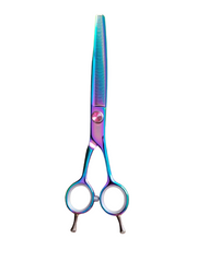 Load image into Gallery viewer, Kashi  Shears Thinning scissor  JR-80TL Rainbow  Color - Japanese Steel
