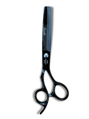 Load image into Gallery viewer, Kashi B-1132T Professional Thinning shears 6.5 inch Black color

