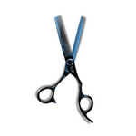 Load image into Gallery viewer, Kashi B-1132T Professional Thinning shears 6.5 inch Black color
