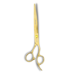 Load image into Gallery viewer, Kashi G-1180 Professional Hair Cutting Shears, 8 inch Gold Color

