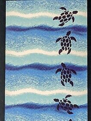 Load image into Gallery viewer, Nautica Kids, Size Beach Towel 100% Cotton, Sea Turtle Ocean Print, 28 x 58 in, Blue Color
