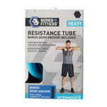 Load image into Gallery viewer, Resistance tube Heavy, Bonus Door Anchor Included, Training Exercise Fitness Tube Workout Bands
