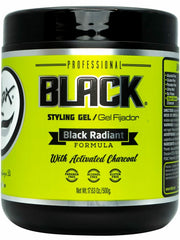 Load image into Gallery viewer, Rolda  Black Styling  Hair Gel  Black Radiant Ultra Hold  500g 17.63oz
