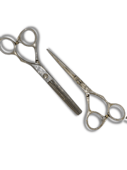 Load image into Gallery viewer, Set-Kashi-Shears-professionalscissors-K-10T-Thinning-Texturizing-30T-eeth-and-K-10D-Cutting-Shears-6
