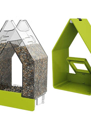 Load image into Gallery viewer, Emsa, Bird Feed Dispenser, Bird House , 800 ml/ca. 0,6 kg, Green Color
