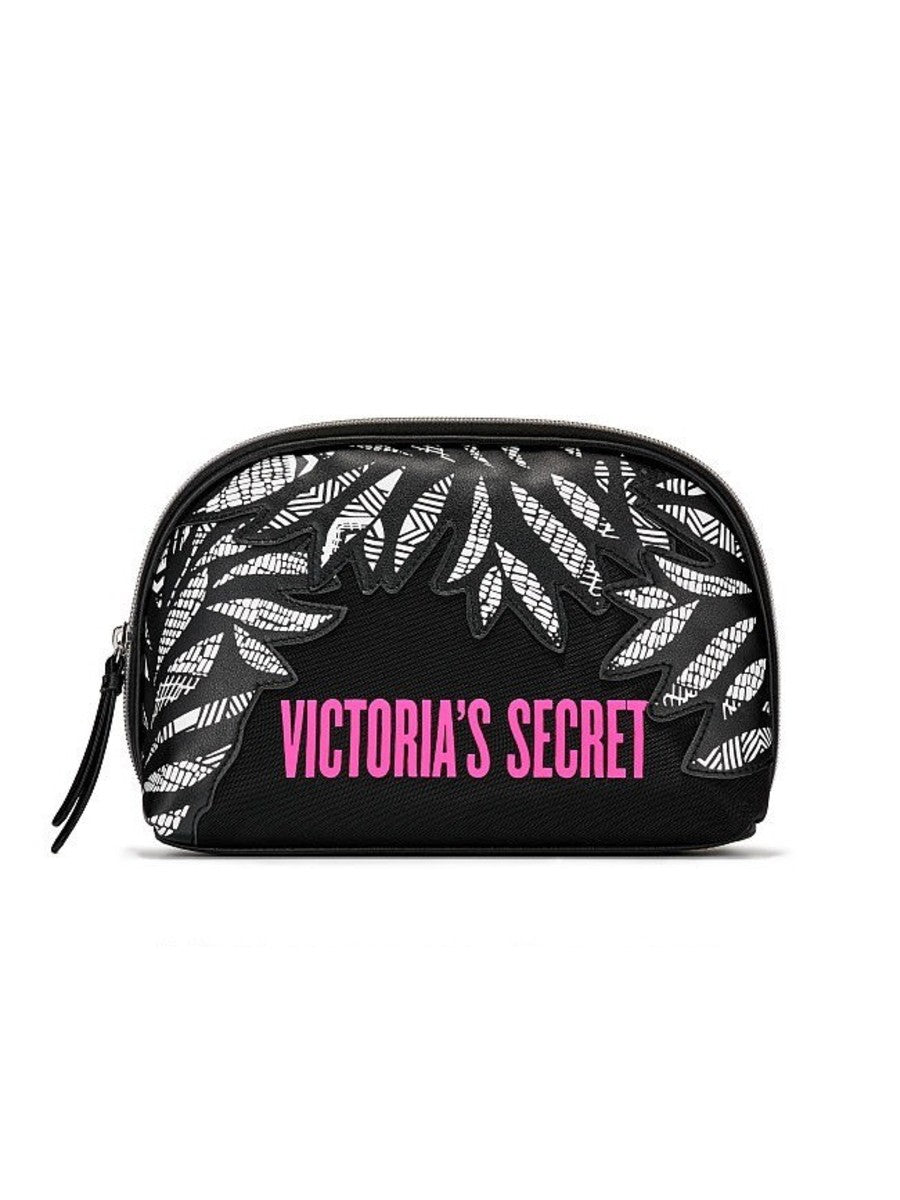 Victoria's Secret Pink Black And White Cosmetic Bag Reviews 2023