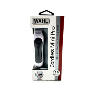Wahl Cordless Mini Pro  Hair Clipper  Model 9316 14 Piece Touch Up &  Trimmer