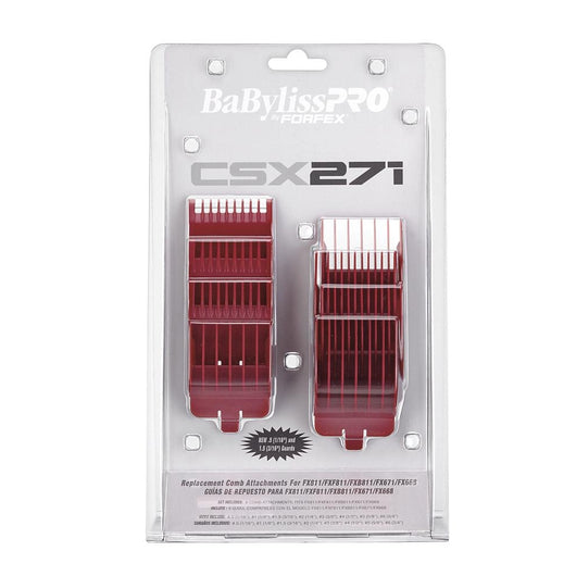 BaBylissPRO Comb Set CSX271 Red Color 