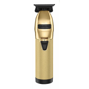 BaByliss PRO Gold metal & Gold FX Collection Outlining Metal Trimmer & Clipper - Limited Edition Set
