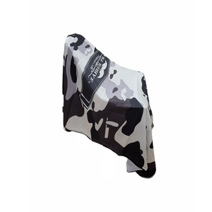 Professional Barber Cape Men's Grooming Barber Pro, One Size, Camo Black and Gray Print