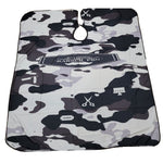 Load image into Gallery viewer, Professional Barber Cape Men&#39;s Grooming Barber Pro, One Size, Camo Black and Gray Print
