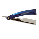 Load image into Gallery viewer, Barber, Professional Razor Platinum &amp; Blue
