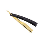 Load image into Gallery viewer, Barber, Professional Razor Platinum Black &amp; Gold
