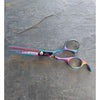 Care Professional scissor Thinning / Texturizing Barber 6" 30 Teeth Rainbow Color.