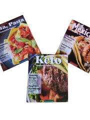 Load image into Gallery viewer, Cookbooks Collection Combo. Brand : Food We Love: Keto, Pasta, Mexican. 3 Books
