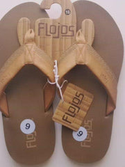 Load and play video in Gallery viewer, Flojos, Portola Men's Thong Sandal, Size 9, 11 Color Brown