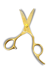 Load image into Gallery viewer, Kashi G-1080C Professional  Gold curved shears 8&quot; Japanese Stainless Steel.
