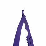 Load image into Gallery viewer, Kashi Profesional Hair Styling Thinning Razor HR-101PR Japanese Steel Purple Color
