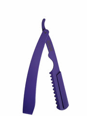 Load image into Gallery viewer, Kashi Profesional Hair Styling Thinning Razor HR-101PR Japanese Steel Purple Color
