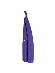 Load image into Gallery viewer, Kashi Profesional Hair Styling Thinning Razor HR-101PR Japanese Steel Purple Color
