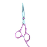 Load image into Gallery viewer, Kashi Shears Hair Scissors Set,  Cutting Shears (P-3460) and Thinning Shears (P-3430T) Japanese Stainless Steel, Pink Color,
