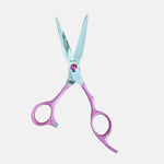 Load image into Gallery viewer, Kashi Shears Hair Scissors Set,  Cutting Shears (P-3460) and Thinning Shears (P-3430T) Japanese Stainless Steel, Pink Color,
