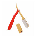 Load image into Gallery viewer, kashi-Professional-Straight-Razor-Gold-red
