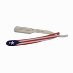 Load image into Gallery viewer, Kashi R-118PR Professional  Straight Razors Blade Puerto Rico Flag Design
