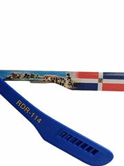 Load image into Gallery viewer, Kashi Barber Men&#39;s Shaving Straight Razors Blade Dominican Republic Flag 
