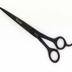 Load image into Gallery viewer, Kashi  B-0775  Professional Hair Cutting Shears  Japanese  Steel , 7 inch Black color
