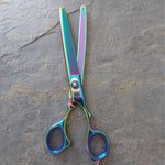 Load image into Gallery viewer, Kashi Professional BR-403TL Thinning Shears Scissors 7.5 &quot;56 Teeth
