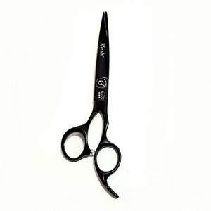 Kashi B-1170 Professional Shears, Hair Cutting  Japanese  Steel,  7 inch Black Color