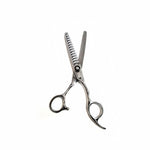 Load image into Gallery viewer, Kashi S-114V, Professional Thinning Shears 12 teeth,  Japanese  Steel,  6&quot; Silver Color
