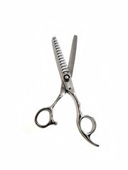 Load image into Gallery viewer, Kashi S-114V, Professional Thinning Shears 12 teeth,  Japanese  Steel,  6&quot; Silver Color

