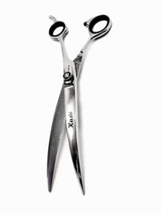 Load image into Gallery viewer, Kashi S-4080C Professional curved shears 8&quot; Japanese Stainless Steel.
