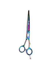 Load image into Gallery viewer, Kashi BR-775 Professional Cutting Hair Shears Rainbow Color - Stainless Steel
