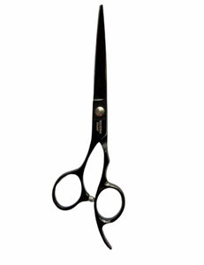 Kashi LB-1160 Professional Cutting Hair left-handed scissors Black Color  6  inch Lefty Scissors