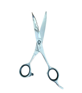 Kashi S-4090C Professional curved shears 9" Japanese Stainless Steel.