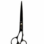 Load image into Gallery viewer, Kashi LB-1165 Professional Cutting Hair Scissors Black Color 6.5 inch Lefty 
