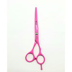 Load image into Gallery viewer, Kashi SP-501E Professional Cutting Hair Shears Pink Color - Stainless Steel 6 &quot;
