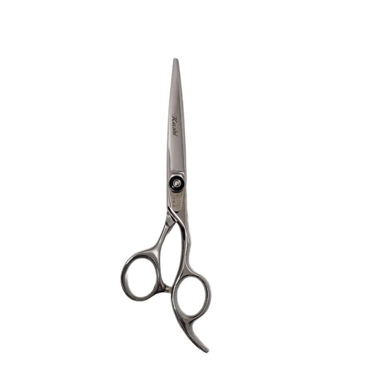 Kashi S-1165 Professional Cutting Hair Scissors Silver Color - Japanese Steel 6.5 inch.