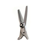 Load image into Gallery viewer, Kashi S-1114V Professional  Thinning shears, 6&quot; Silver Color 14 Teeth
