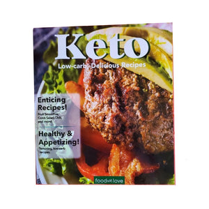 Cookbooks Collection Combo. Brand : Food We Love: Keto, Pasta, Mexican. 3 Books