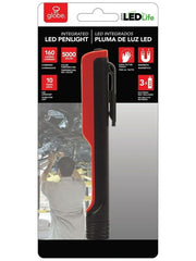 Load image into Gallery viewer, LED Integrated Portable Penlight, Red Finish, 160 lumenes
