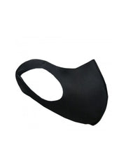 Load image into Gallery viewer, Reusable Black Face Mask, 90% polyester and 10% spandex,
