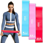 Load image into Gallery viewer, Nicole Miller, Resistance Loops  3 Level Exercise Bands Set
